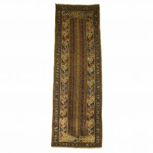 0281Ref: Azerbaijan Shirvan Rug <br> 280cm x 97cm 9.2ft x 3.2ft