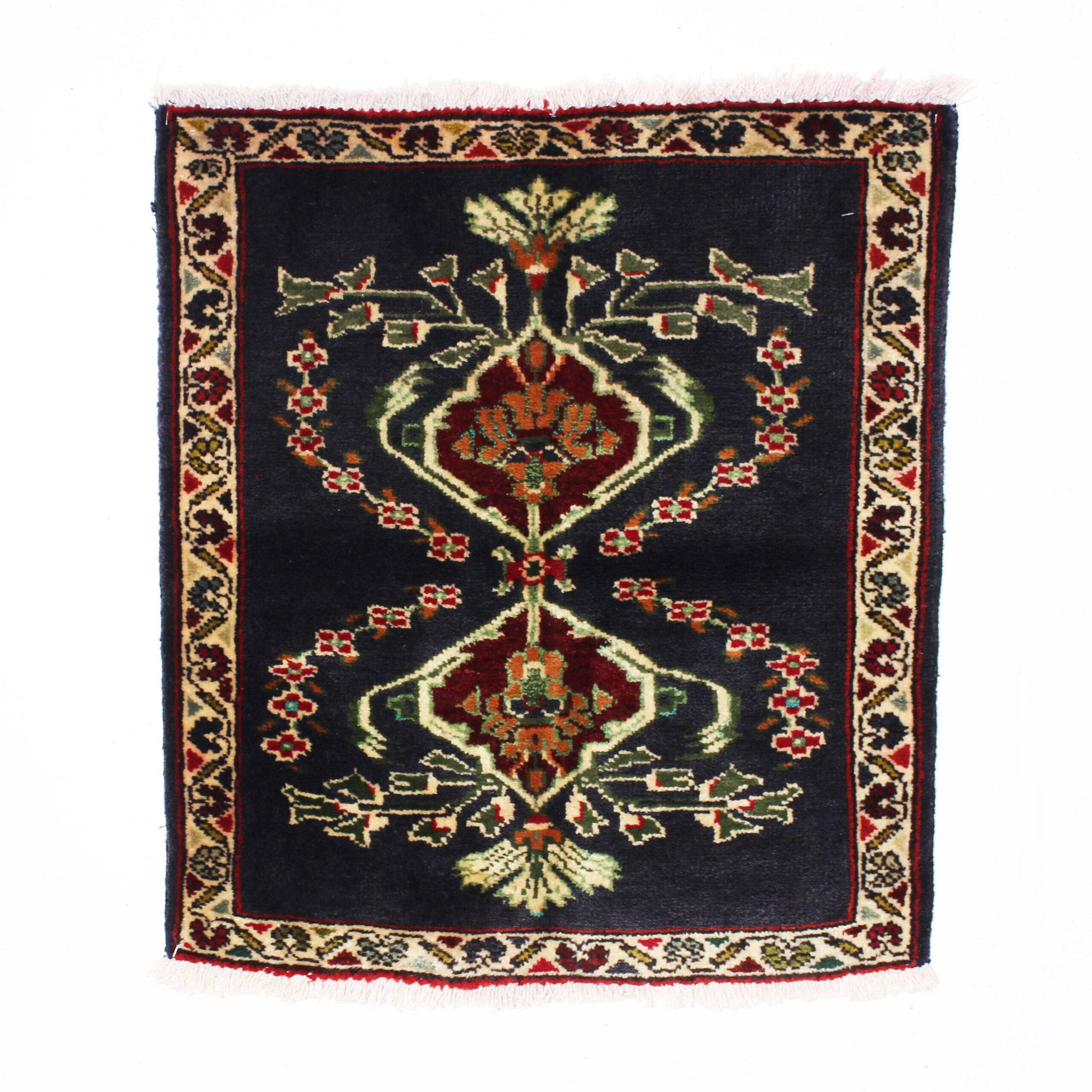 1899Ref:Persia Turkaman Rug<br>64cm x 59cm 2.1ft x 1.9ft