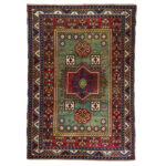 Turkish Kazak rug with 100% vegtable dye and hand span wool.