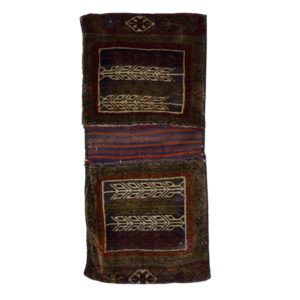Persian Louri Saddle Bage with fine Wool.