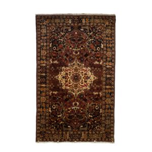 Persian Bakhtiari Rug with centre motif