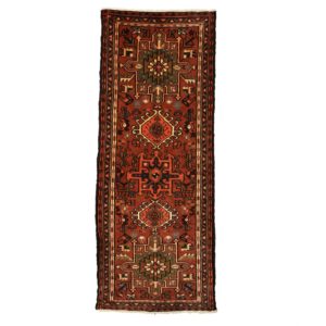 Persian Karaja Runner, with fine wool and vegetable dye