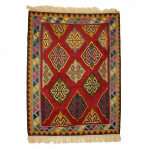 Persian Qashqai Kilim Rug Wool on Wool from South Persia nomad