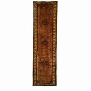 Persian Anjles Runner with Small motif and fine wool.
