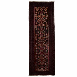 Persian Bluch narrow Runner with central motifs