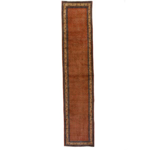 Persian Long Runner from Hossinabad with small mofit
