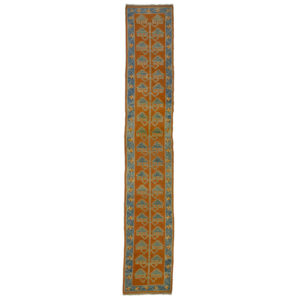 Long Turkish narrow handmade runner