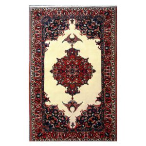 Persian Bakhtiari rug with central medallion